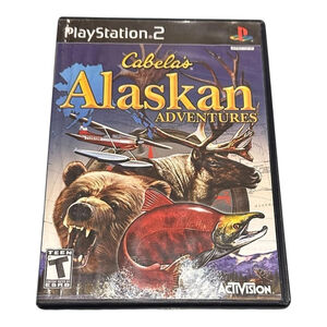 Cabela's Alaskan Adventures Sony PlayStation 2 PS2 Game Complete T Activision
